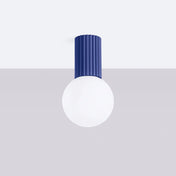 Plafonnier LED ultramarine design IP44 | LAKI