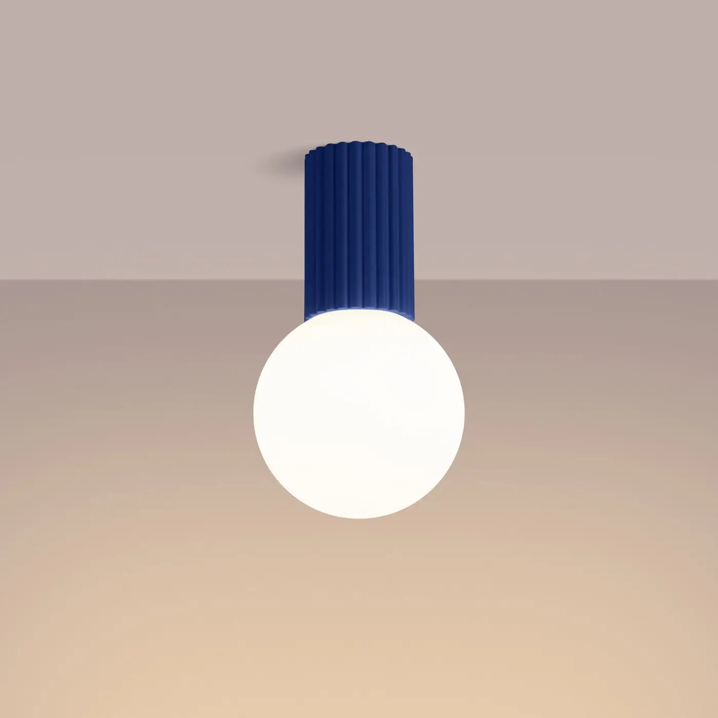Plafonnier LED ultramarine design IP44 | LAKI