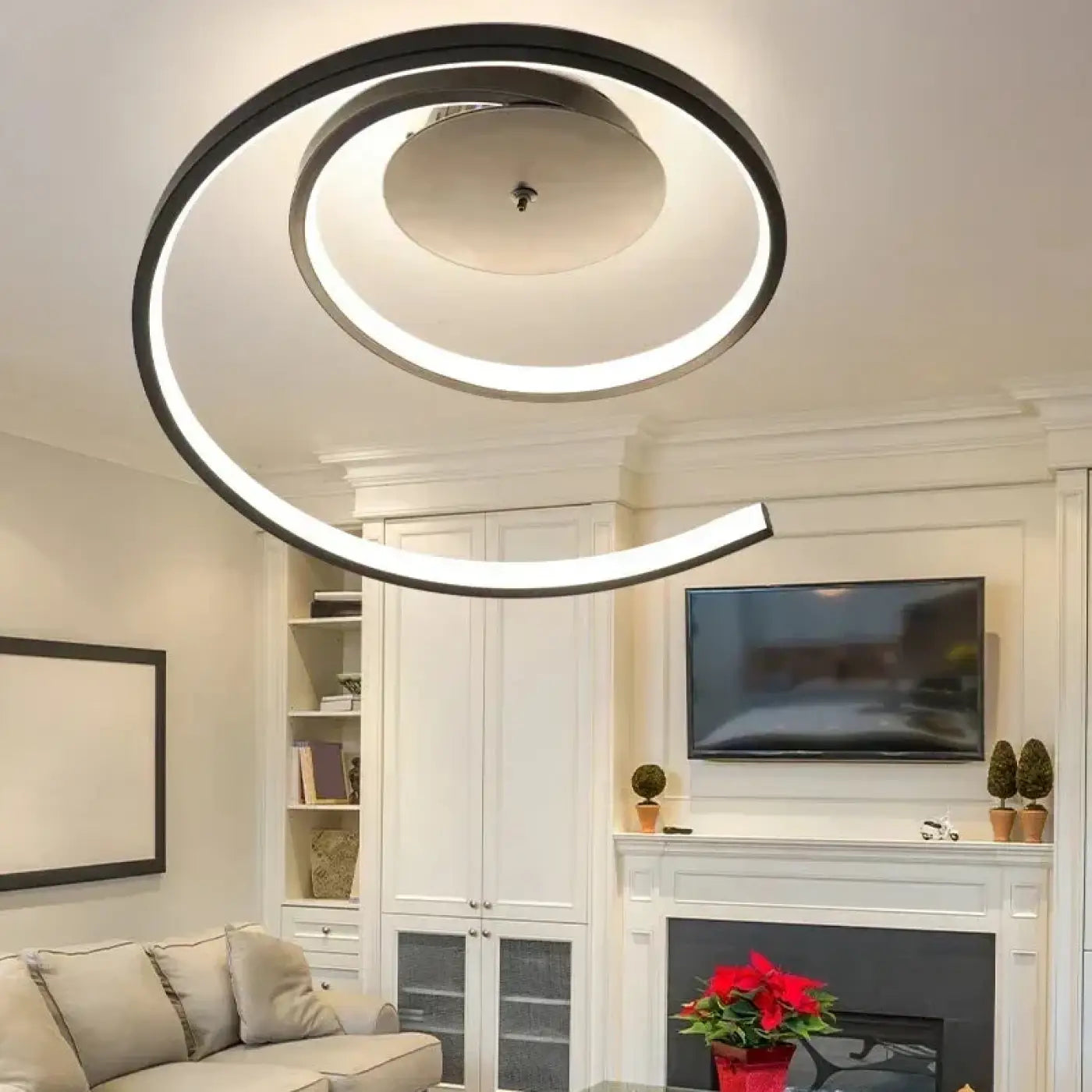 Plafonnier LED circulaire design moderne | FOVULO