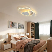 Plafonnier LED nuage blanc chambre enfant | TOROS