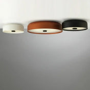 Plafonnier LED rond métal moderne | FUKEN