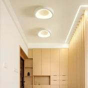 Plafonnier LED noir et blanc minimaliste | LUKA
