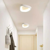 Plafonnier LED noir et blanc minimaliste | LUKA