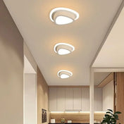 Plafonnier LED aluminium noir et blanc moderne | PEME