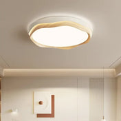 Plafonnier LED bois courbé design scandinave | ZUZEL