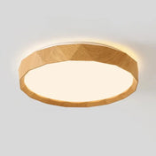 Plafonnier effet bois LED scandinave | ZOPELU