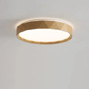 Plafonnier effet bois LED scandinave | ZOPELU