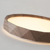 Plafonnier effet bois LED scandinave | ZOPELU