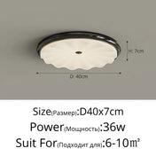 Plafonnier LED acrylique design moderne | GETALU