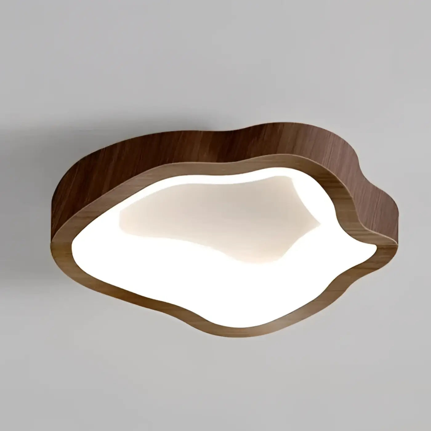 Plafonnier LED bois moderne scandinave | BIMEZE