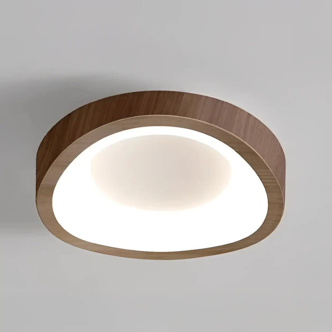Plafonnier LED bois moderne scandinave | BIMEZE