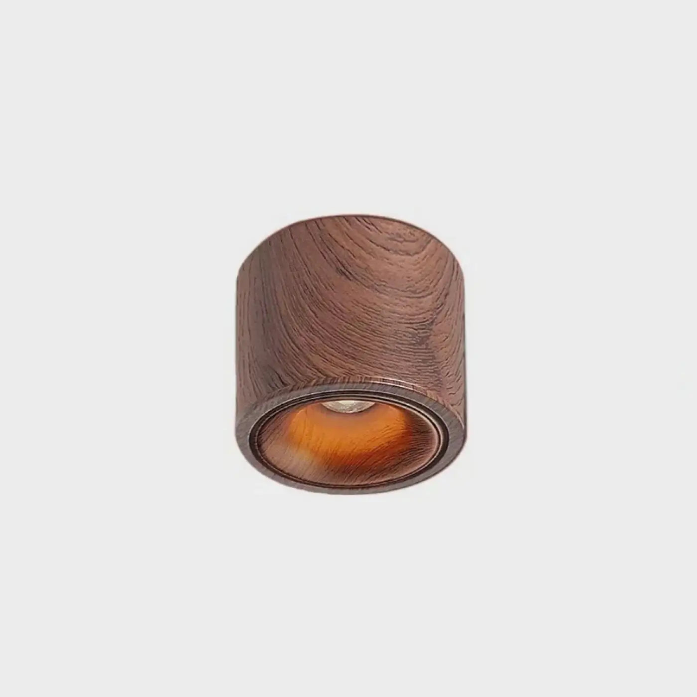 Plafonnier LED bois et aluminium dimmable | KIVUHEK