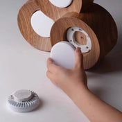 Plafonnier LED aluminium et résine design | DOHUHA
