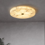 Plafonnier albâtre marbre blanc moderne | KUKIK