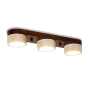 Plafonnier bois et pierre scandinave minimaliste | GEZIKIL