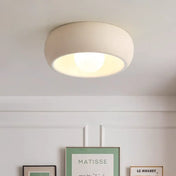 Plafonnier rond blanc design moderne LED | REVEHA