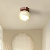 Plafonnier LED blanc minimaliste scandinave | TEKAR