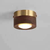 Plafonnier LED bois et acrylique scandinave | FIHU