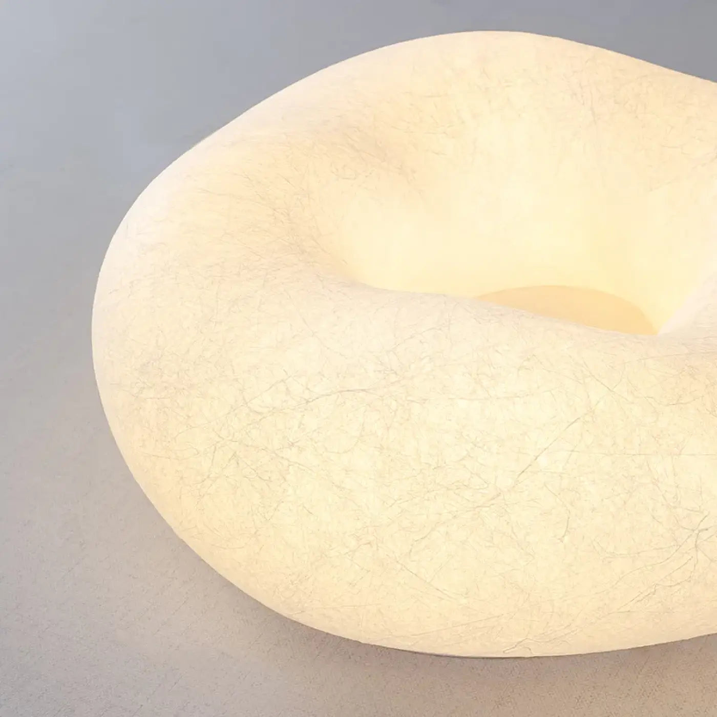 Plafonnier nuage tissu blanc original | VUMUMIR