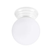 Plafonnier céramique blanc moderne IP44 | VONON