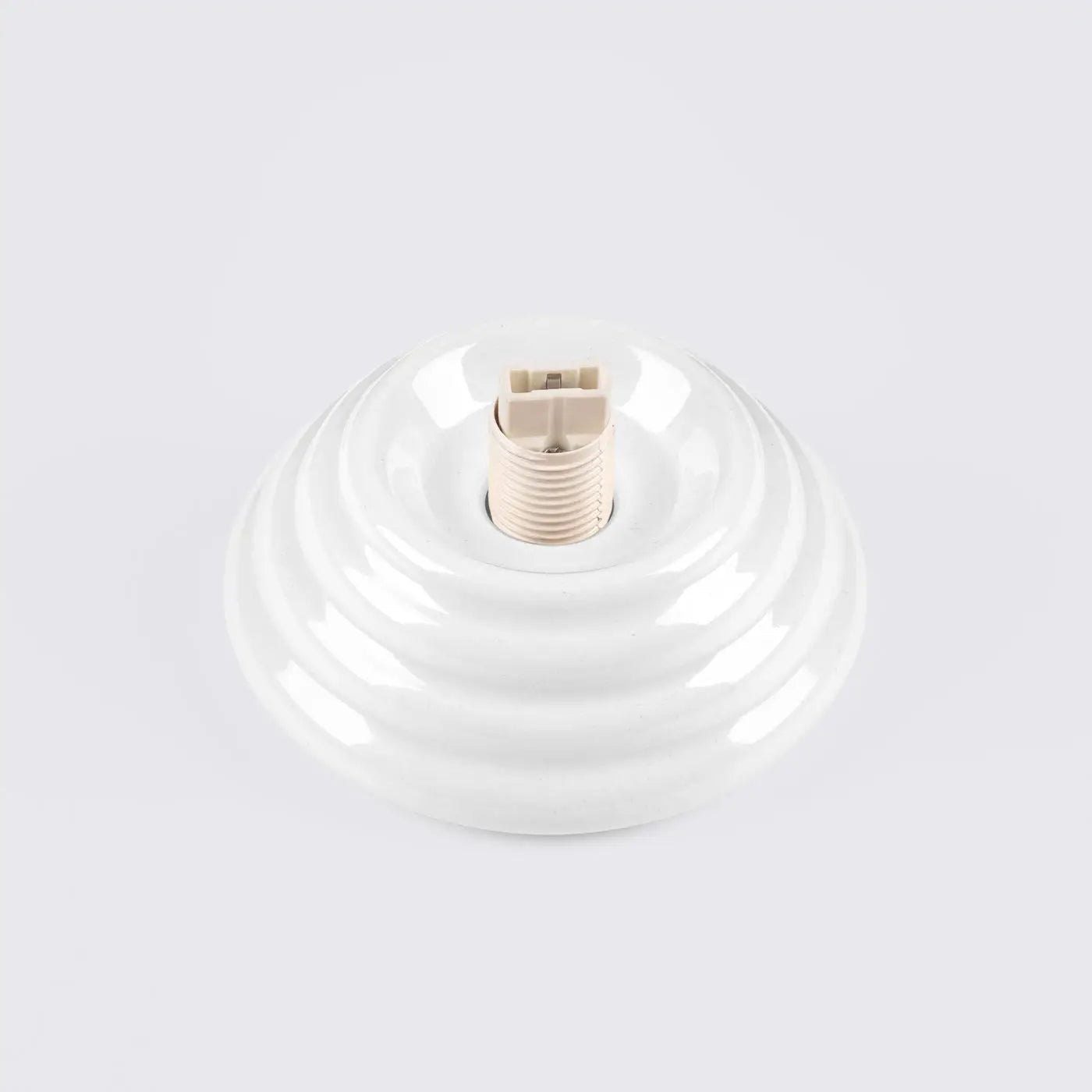 Plafonnier céramique blanc moderne IP44 | VONON