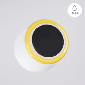 Plafonnier céramique jaune IP44 moderne | BAPIFU