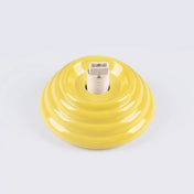 Plafonnier céramique jaune IP44 moderne | BAPIFU