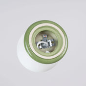 Plafonnier céramique vert moderne IP44 | MUKA