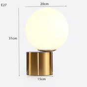 Gold art deco lamp | AURA