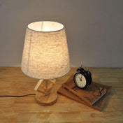 Modern wooden bedside lamp | UZO