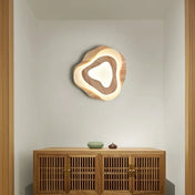 Plafonnier bois LED design moderne | KASA