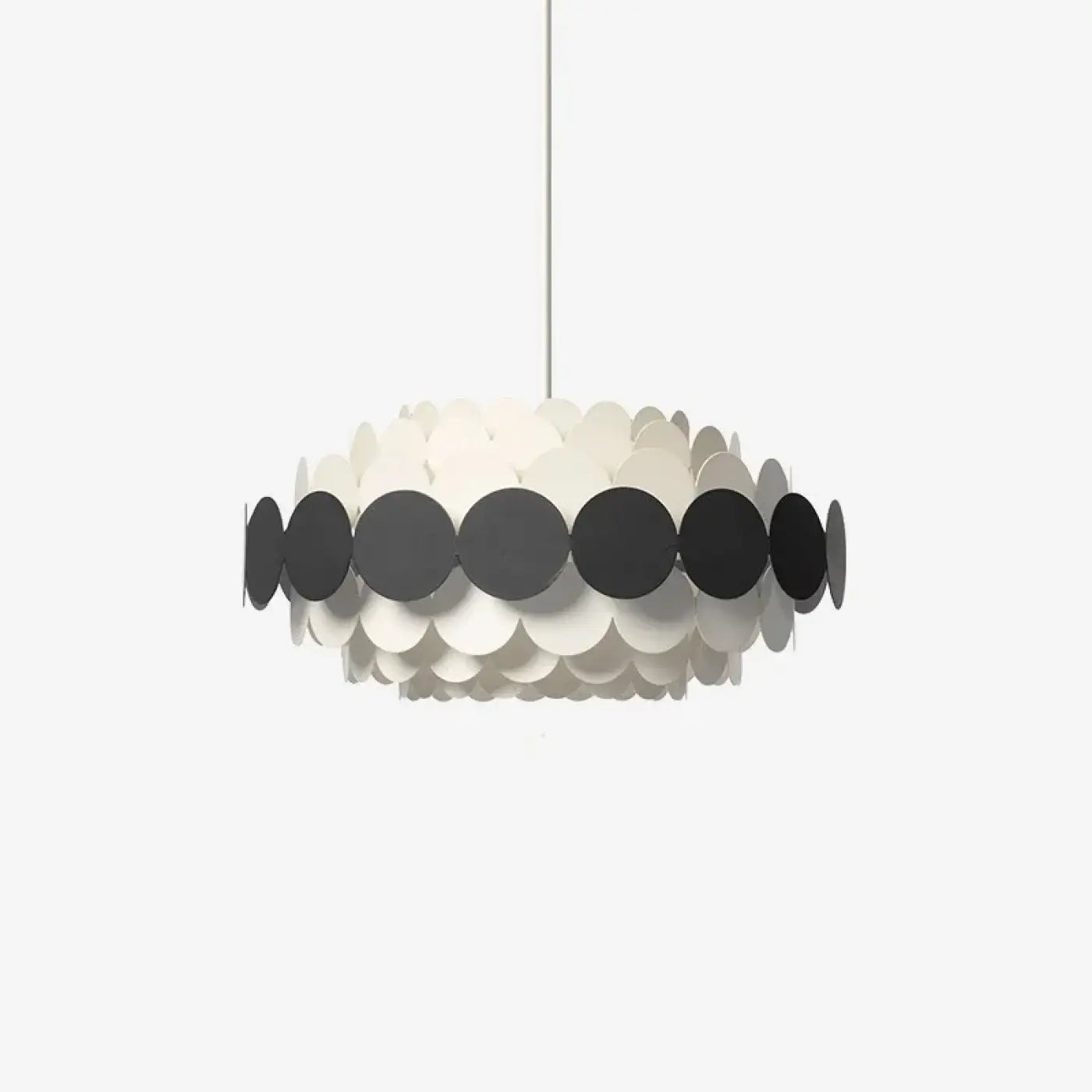 Plafonnier LED métal noir design moderne | MITO