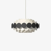 Plafonnier LED métal noir design moderne | MITO