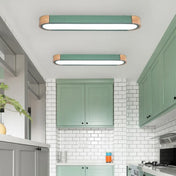 Plafonnier LED bois et verre design moderne | NABOHO