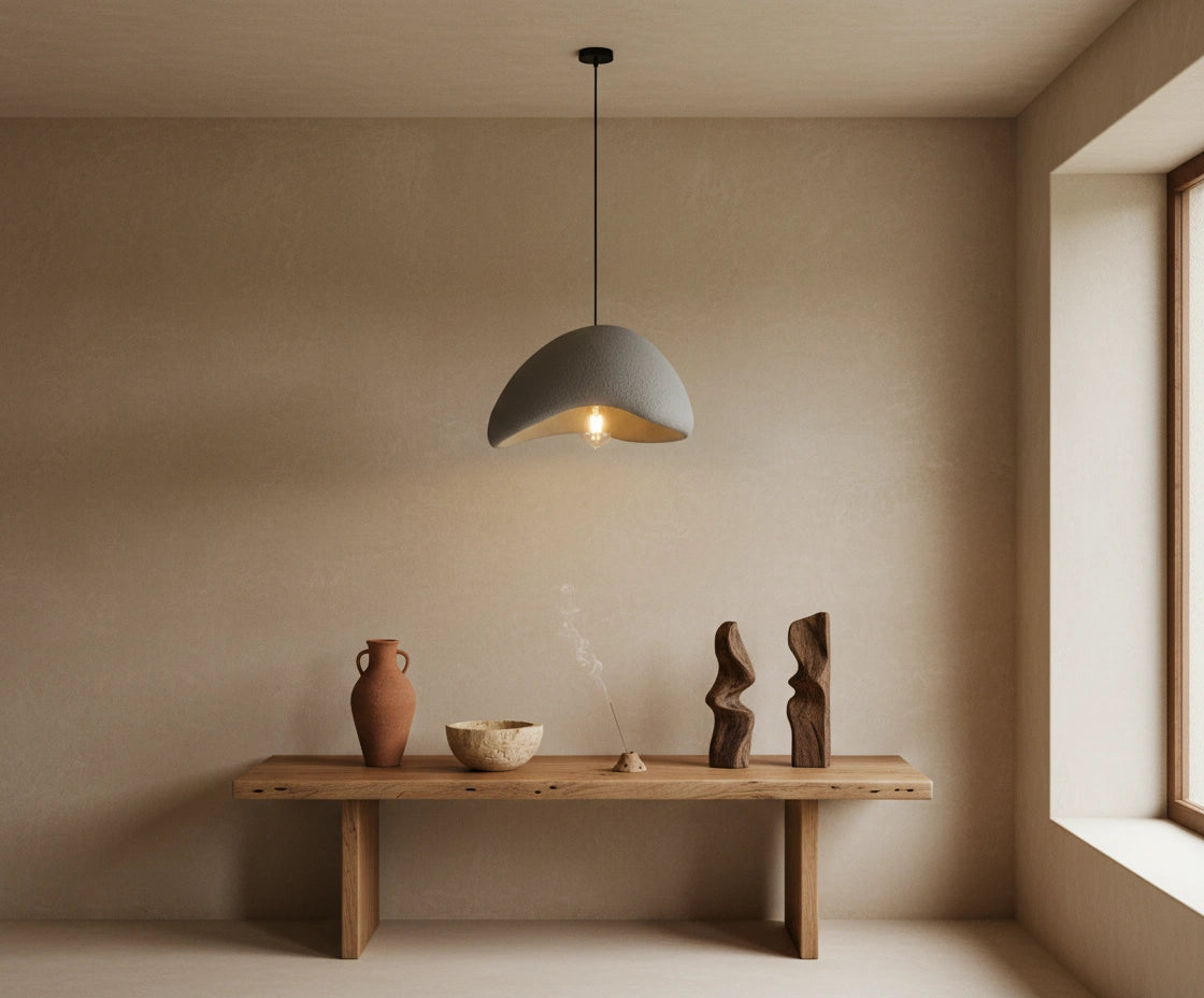 Wabi-sabi pendant light | SHINRIN